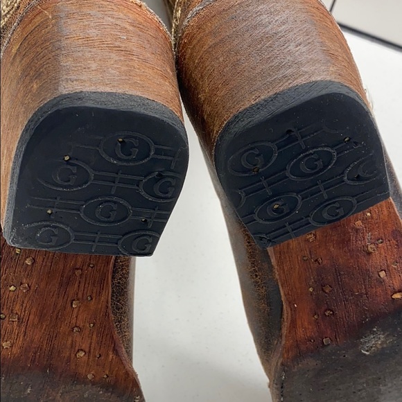 CIRCLE G- EMBROIDERED COWGIRL BOOTS - SQUARE TOE - Picture 6 of 15